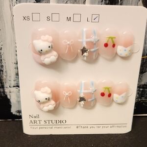 Charming Cartoon Nail Art Set for Kids